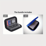 1Pc Portable Multi-Function Pvc Camera Card Storage Bag - Securely Store Cf, Sd & Switch Memory Cards! Keep Your Media Safe And Organized ? 1 Compact Case With 18 Sd Slots + 4 Cf Compartments - Image 16