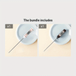 1Pc Instant Read Digital Meat Thermometer With Probe - Stainless Steel, Lcd Display, -200?C To 550?C Range - Perfect For Bbq, Cooking, Grilling, And Candy Making - Image 13
