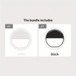 Cleantrust Led Selfie Flash Ring Light - Portable Mini Fill Light For Phone Live Streaming & Video, Bright White Led Ringlight For Photos & Videos, Battery-Powered, Easy To Clean & Skin-Friendly, Phone Lights For Decoratio - Image 11