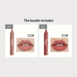 12 Colors Matte Moisturizing Lipstick Crayons - Long Lasting, Waterproof, Smooth, Fuller Lip Makeup Finish Valentine'S Day Gifts - Image 21