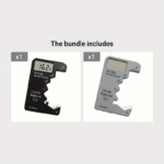 Bt189 Digital Battery Tester Lcd Display Aa/Aaa/9V/1.5V Button Cell Battery Capacity Check Detector Capacitance Diagnostic Tool, Battery Tester Digital, Lithium Battery Capacity Tester, Button Battery Tester, Battery Capacity Indicator, Battery Tester Automotive, Battery Testing Tool, Voltage Measurement Device, Portable Device, Compact Tester, Reliable Tool, Accurate Measurement, Capacitance Checker, Aa Aaa Tester, Diy Enthusiasts, Electronics Hobbyists - Image 6