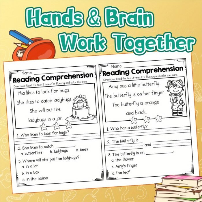 Spring Reading Comprehension Workbook For Beginning Readers: Short Stories With Picture Clues, Questions, And Writing Practice | 24 Pages Of Fun Seasonal Literacy Activities - Image 5