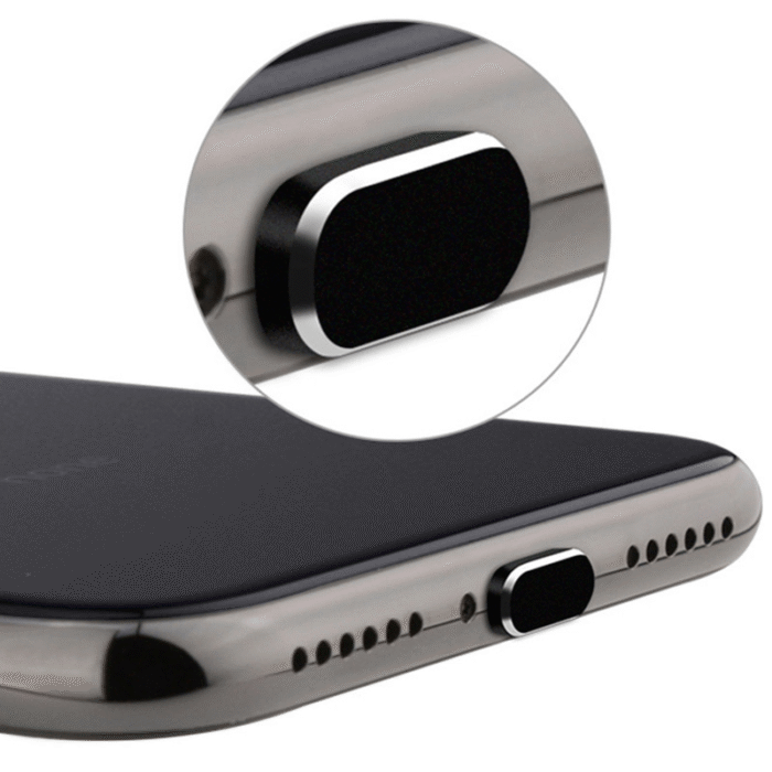 2 Pcs Aluminum Alloy Anti Dust Plug For Iphone 13 12 Mini 11 Pro Max Xs 8 Plus Ipad Airpods Apple Series Lightning Port Cover - Image 8