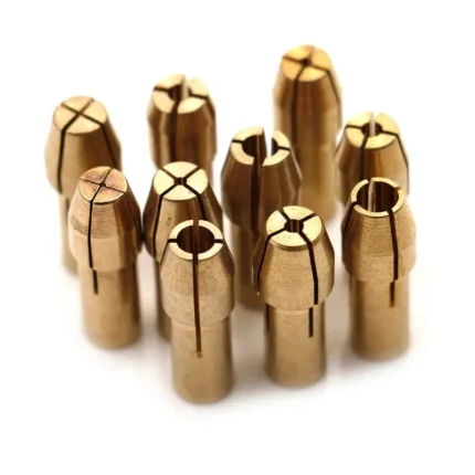 10Pcs/Set Mini Drill Chucks Adapter: 0.5Mm-3.2Mm For Power Rotary Tool - Increase Your Efficiency!
