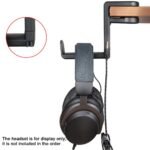 Pc Gaming Headphone Stand Headset Hook Holder Hanger Mount With Adjustable & Rotating Arm Clamp Desk Mount Universal Bag Bracket - Image 9