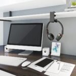 Pc Gaming Headphone Stand Headset Hook Holder Hanger Mount With Adjustable & Rotating Arm Clamp Desk Mount Universal Bag Bracket - Image 11
