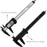 150Mm/100Mm Digital Caliper - 0.01Mm Precision Vernier Caliper Gauge With Lcd Display, Zero Adjustment & Locking Screw, Battery-Powered (Lr44/Sr44 Not Included) For Woodworking, Manufacturing, Engineering, Mechanical Engineering, Ergonomic Tool, Reliable Measurement, Measuring Instrument, Diy Enthusiasts, Manufacturing Equipment, Compact Design, Accurate Measurement, Workshop Tools - Image 6