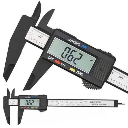 150Mm/100Mm Digital Caliper - 0.01Mm Precision Vernier Caliper Gauge With Lcd Display, Zero Adjustment & Locking Screw, Battery-Powered (Lr44/Sr44 Not Included) For Woodworking, Manufacturing, Engineering, Mechanical Engineering, Ergonomic Tool, Reliable Measurement, Measuring Instrument, Diy Enthusiasts, Manufacturing Equipment, Compact Design, Accurate Measurement, Workshop Tools
