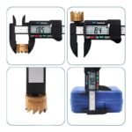 150Mm/100Mm Digital Caliper - 0.01Mm Precision Vernier Caliper Gauge With Lcd Display, Zero Adjustment & Locking Screw, Battery-Powered (Lr44/Sr44 Not Included) For Woodworking, Manufacturing, Engineering, Mechanical Engineering, Ergonomic Tool, Reliable Measurement, Measuring Instrument, Diy Enthusiasts, Manufacturing Equipment, Compact Design, Accurate Measurement, Workshop Tools - Image 9