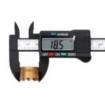 150Mm/100Mm Digital Caliper - 0.01Mm Precision Vernier Caliper Gauge With Lcd Display, Zero Adjustment & Locking Screw, Battery-Powered (Lr44/Sr44 Not Included) For Woodworking, Manufacturing, Engineering, Mechanical Engineering, Ergonomic Tool, Reliable Measurement, Measuring Instrument, Diy Enthusiasts, Manufacturing Equipment, Compact Design, Accurate Measurement, Workshop Tools - Image 4