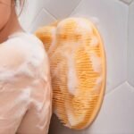 1Pc Reusable Bath Exfoliating Pad For Feet & Back, 11.8-Inch Soft Plastic/Rubber Cushion, No Power Needed, Bathroom Washing Pad For Toilet & Shower - Image 4