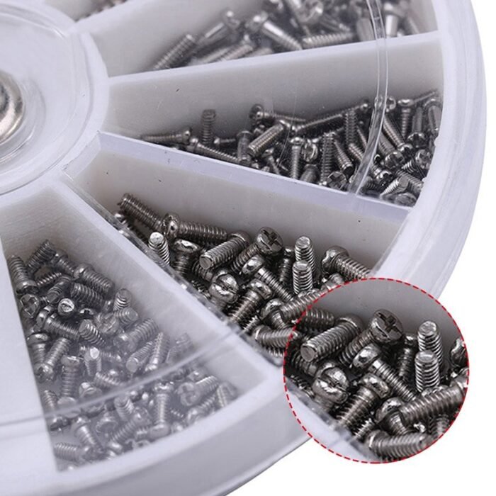12 Kinds Of Hot Repair Part Tools Small Screws Nuts Assortment Kit For Watch Glasses Assorted Set Repair Parts - Image 4