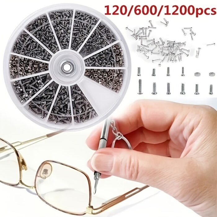 12 Kinds Of Hot Repair Part Tools Small Screws Nuts Assortment Kit For Watch Glasses Assorted Set Repair Parts - Image 13
