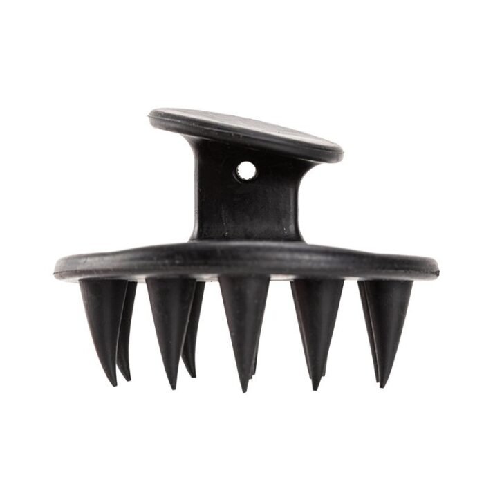 Mold-Free Silicone Scalp Massager & Exfoliator - Ergonomic Design For Hair Growth, Improved Blood Circulation & Dandruff - Gentle Detangling Shampoo Brush For All Hair Types, Promotes Thy Hair Growth, Scalp Massager For Growing Hair, Sleek Cylindrical Design, Smooth Texture - Image 3
