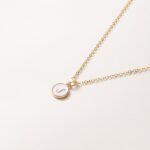 Elegant Golden-Tone Initial Necklace With Interlocking O-Link Chain - 1-26 Letters For Women, Durable Minimalist Jewelry Gift For Birthdays, Anniversaries & Special Occasions, Necklace, Birthday Jewelry, Sophisticated Style, Delicate Craftsmanship - Image 14