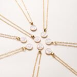 Elegant Golden-Tone Initial Necklace With Interlocking O-Link Chain - 1-26 Letters For Women, Durable Minimalist Jewelry Gift For Birthdays, Anniversaries & Special Occasions, Necklace, Birthday Jewelry, Sophisticated Style, Delicate Craftsmanship - Image 6