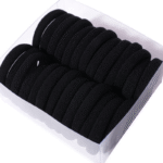 50Pcs High Elastic Hair Bands For Women S Black Hairband Rubber Ties Ponytail Holder Scrunchies S Hair Accessories - Image 7