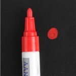 1Pc Waterproof Car Wheel Tire Paint Pen - Permanent Marker For Oily Marks, Graffiti, And Touch-Ups! Tire Paint Pen For Auto Repair Shops - Image 5