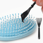 1Pcs Hair Brush Cleaner Tool Hairbrush Cleaning Rake Hair Brush Cleaner Hair Dirt Remove Comb Embedded Tool Salon Home Pick Plastic Handle - Image 4