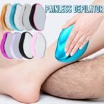Painless Hair Removal Eraser, Crystal Physical, Reusable Depilator - Easy Cleaning, No Battery, Uncharged, For Body Care, Epilators, Groomers & Trimmers