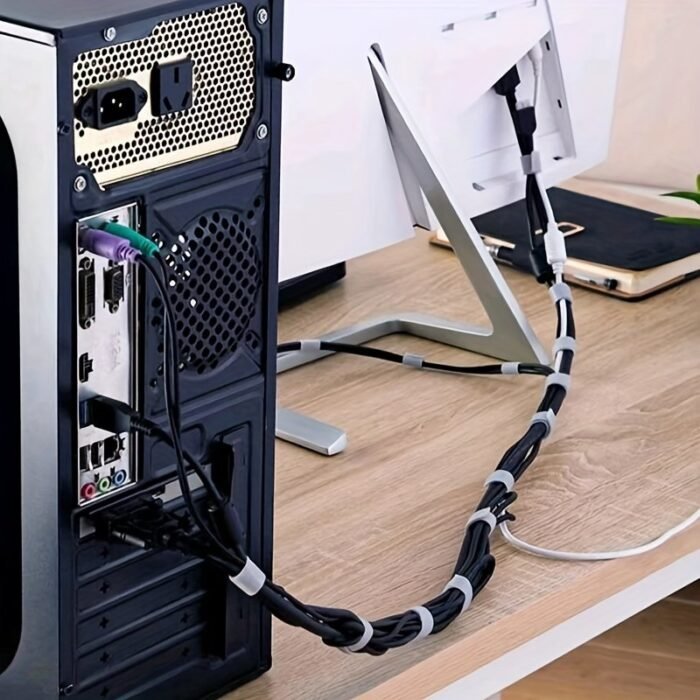 Wire Organizer Binding Wire With Hand Tear Magic Sticker Data Cable Storage And Finishing Charging Earphone Cable Fixed Wire - Image 5