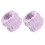 2Pcs Reusable Spa Wrist Wash Strap, Soft Microfiber Towel Wrist Wrap, Face Wash Women, Girls Yoga Running Exercise Wrist Sweat Band - Image 11