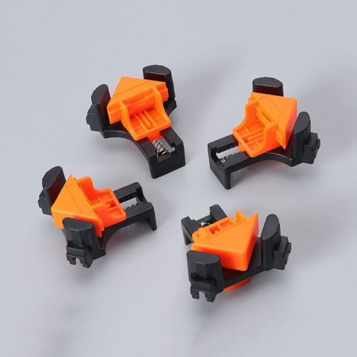 Functional Design Heavy-Duty Red Plastic G-Clamp For Woodworking - 52Mm Thickened Right Angle Clamping Pressure, No Assembly Required, Perfect For Picture Frames & Fish Containers, Woodworking Clamps - Image 6
