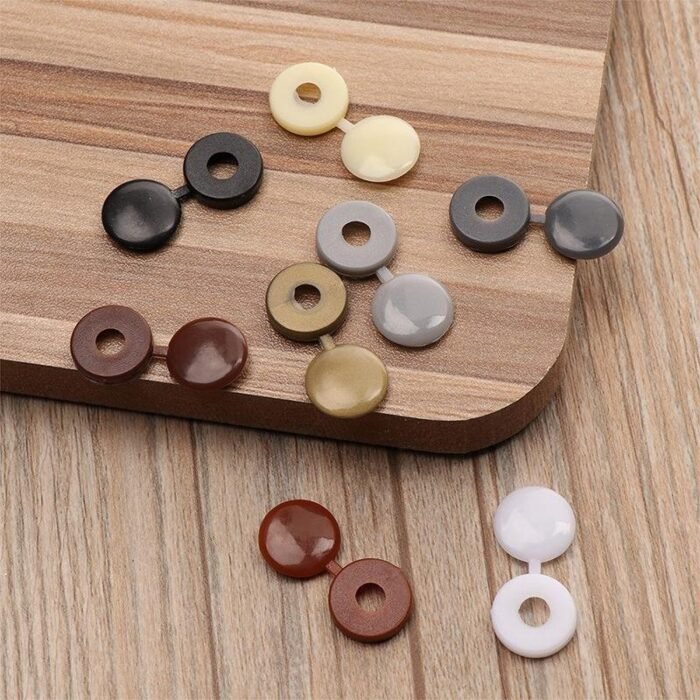 100Pcs Self-Tapping Screw Cross Special Lid Decorative Hole Plug Self-Tapping Screw Cap - Image 10
