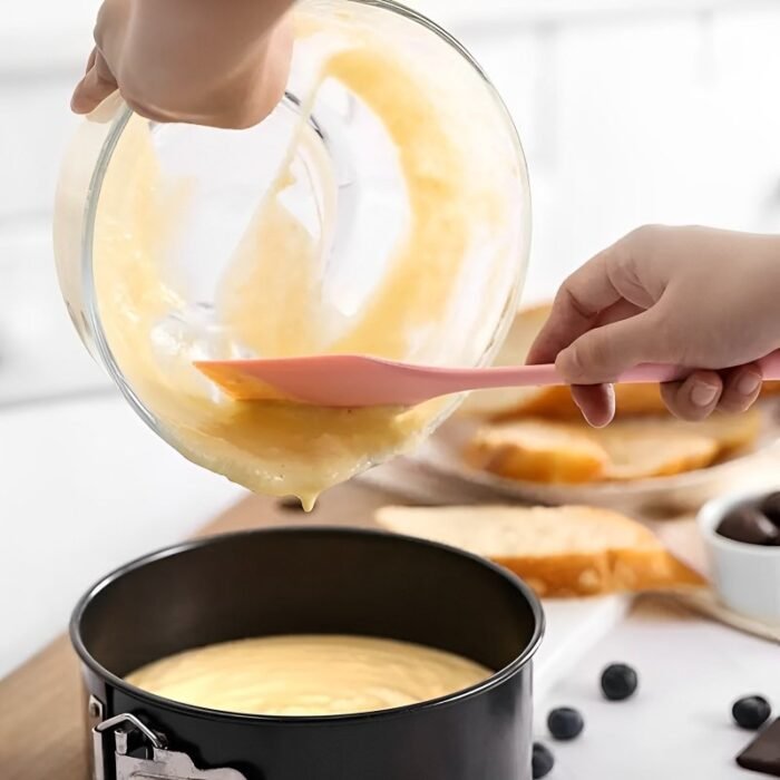 1Pc Heat-Resistant Spatulas Silicone Cream Butter Cake Spatula Batter Scraper Kitchenware Baking Shovel Baking Tools, Kitchen Gadgets Accessories, For Rv - Image 10