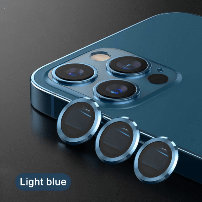 3Pcs Metal Ring Camera Lens Protector Glass For Iphone 11 12 13 14 Pro Max Full Cover Camera Protector For Iphone 14 Plus 12 13 Mini - Image 9