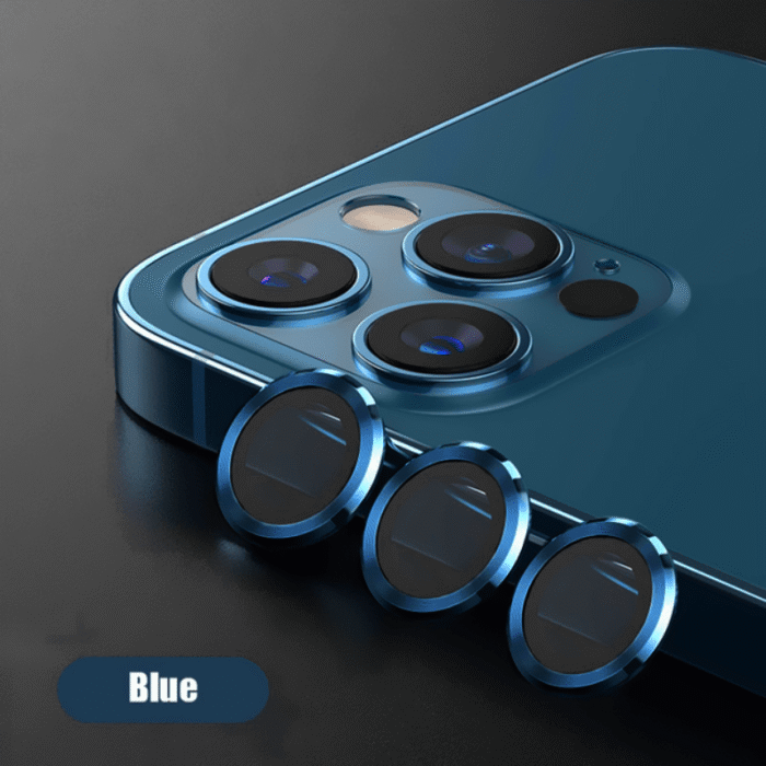3Pcs Metal Ring Camera Lens Protector Glass For Iphone 11 12 13 14 Pro Max Full Cover Camera Protector For Iphone 14 Plus 12 13 Mini - Image 5