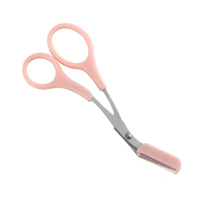 Eyebrow Trimmer Scissor With Comb Hair Removal Grooming Shaping Tool Stainless Steel Eyebrow Remover Makeup Tool - Image 9