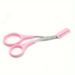 Eyebrow Trimmer Scissor With Comb Hair Removal Grooming Shaping Tool Stainless Steel Eyebrow Remover Makeup Tool - Image 4