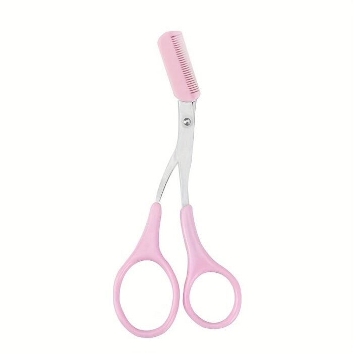 Eyebrow Trimmer Scissor With Comb Hair Removal Grooming Shaping Tool Stainless Steel Eyebrow Remover Makeup Tool - Image 17