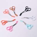 Eyebrow Trimmer Scissor With Comb Hair Removal Grooming Shaping Tool Stainless Steel Eyebrow Remover Makeup Tool - Image 6