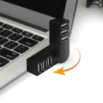3-Port Usb Rotate Splitter For Laptop & Pc - High-Quality Mini Adapter With Multiple Usb Ports, Space-Saving Design For Efficient Connectivity, Laptop Peripheral | Modern Usb Hub | Compact Hub, Usb 3.0