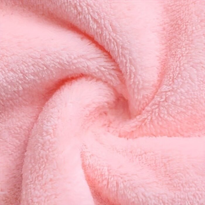 1Pc Cartoon Quick Drying Hair Towel Wrap For Women, Microfiber Hair Turban For Wet Hair, Hair Drying Towel Wrap For Curly Long Thick Hair - Image 7