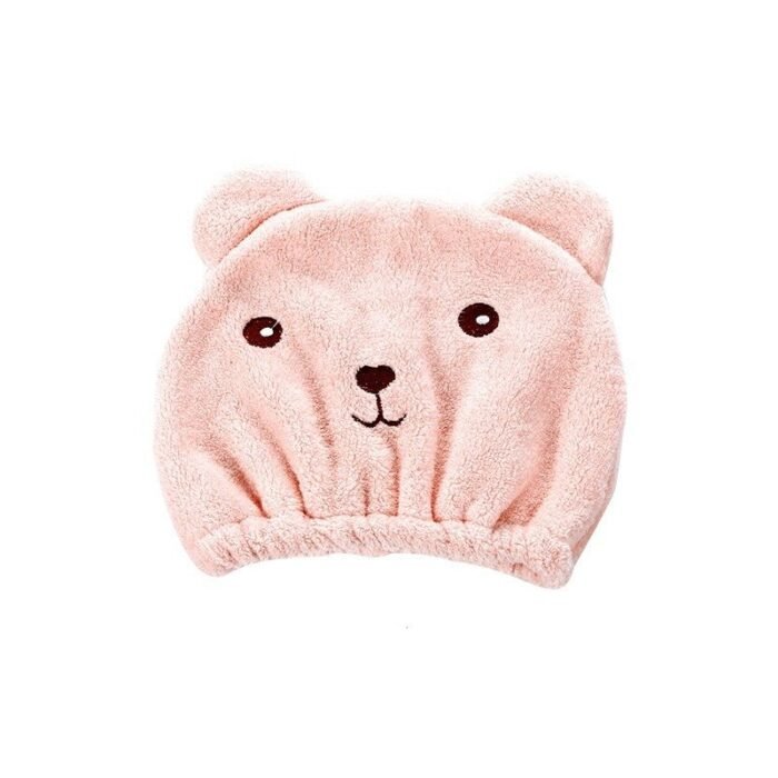 1Pc Cartoon Quick Drying Hair Towel Wrap For Women, Microfiber Hair Turban For Wet Hair, Hair Drying Towel Wrap For Curly Long Thick Hair - Image 6
