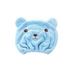 1Pc Cartoon Quick Drying Hair Towel Wrap For Women, Microfiber Hair Turban For Wet Hair, Hair Drying Towel Wrap For Curly Long Thick Hair - Image 8