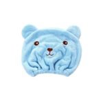1Pc Cartoon Quick Drying Hair Towel Wrap For Women, Microfiber Hair Turban For Wet Hair, Hair Drying Towel Wrap For Curly Long Thick Hair - Image 5