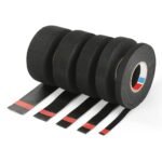 15-Meter Heat-Resistant Electrical Tape, Black Polyester Cloth Adhesive For Cable Management - Available In 9/15/19/25/32Mm Widths, Ideal For Car Harness And Wiring Loom - Image 10