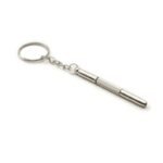 1Pc 3-In-1 Portable Eyeglass, Sunglasses & Watch Repair Kit With Keychain Screwdriver - Image 2