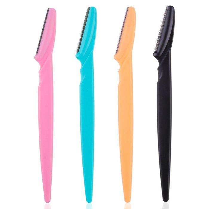 3/4/10Pcs Eyebrow Trimmer Blade Shaver Portable Face Razor Eyebrow Epilation Hair Removal Cutters Safety Razor Women Makeup Tools - Image 12