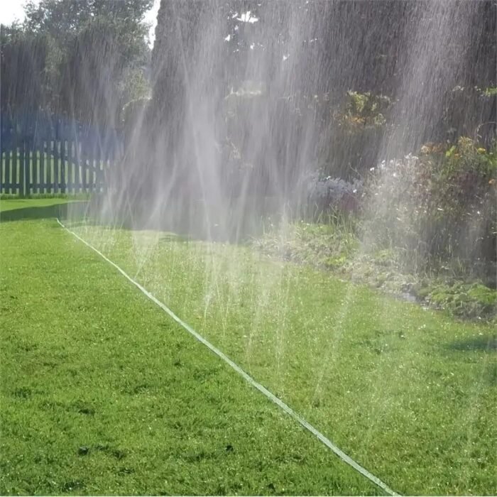 1Pc Soaker Hose Flat Flexible Garden Lawn Sprinkler Drip Irrigation Hose, Sprinkler Hose, Automatic Agriculture Irrigation, Water Hose Perfect For Garden Flowers Beds - Image 8