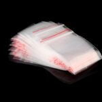 100Pcs Reusable Zip Lock Plastic Bags, Reclosable Transparent Shoe Bags, Vacuum Storage Bags, Poly Clear Bags, Coated: Uncoated, Material: Polyethylene Terephthalate - Image 8