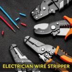 Wire Cutter, Wire Stripper Crimper, Wire Stripping Tool, Cable Stripper, Wiring Tools, Wire Crimping Tool - Image 10