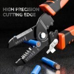 Wire Cutter, Wire Stripper Crimper, Wire Stripping Tool, Cable Stripper, Wiring Tools, Wire Crimping Tool - Image 7