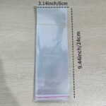 100Pcs Transparent Plastic Self Adhesive Bag Self Sealing Small Bags For Pen Jewelry Candy Packing Resealable Gift Cookie Packaging Bag Eid Al-Adha Mubarak - Image 27