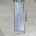 100Pcs Transparent Plastic Self Adhesive Bag Self Sealing Small Bags For Pen Jewelry Candy Packing Resealable Gift Cookie Packaging Bag Eid Al-Adha Mubarak - Image 29