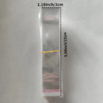 100Pcs Transparent Plastic Self Adhesive Bag Self Sealing Small Bags For Pen Jewelry Candy Packing Resealable Gift Cookie Packaging Bag Eid Al-Adha Mubarak - Image 4